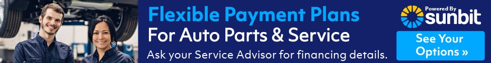 Sunbit Payments for Parts and Service