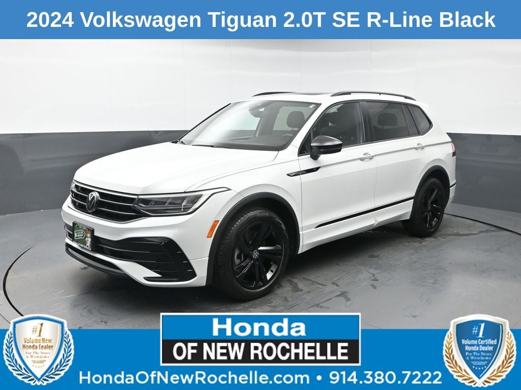 2024 Volkswagen Tiguan 2.0T SE R-Line Black