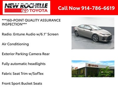 2018 Toyota Corolla SE