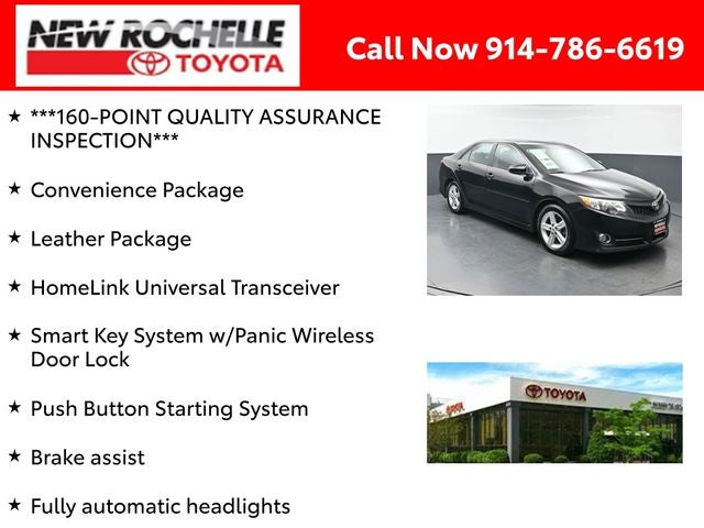 2012 Toyota Camry SE
