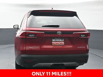 2025 Toyota Grand Highlander Platinum