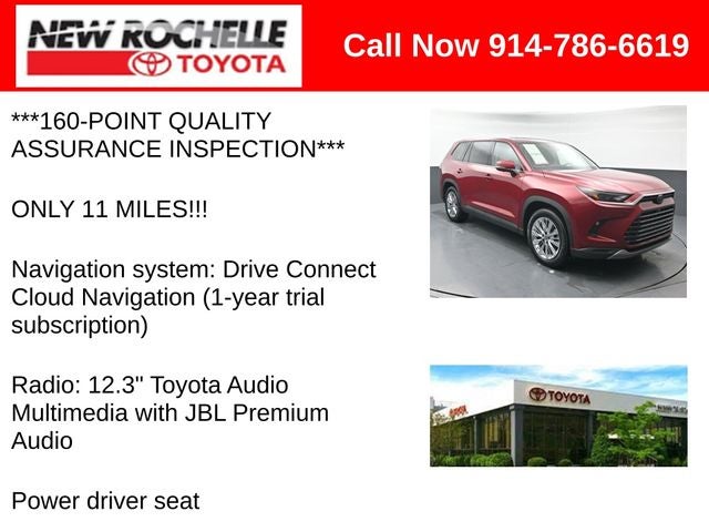 2025 Toyota Grand Highlander Platinum