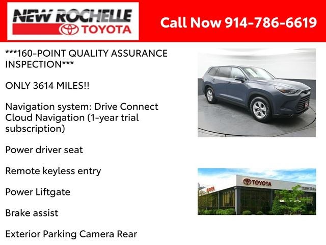 2026 Toyota Grand Highlander LE