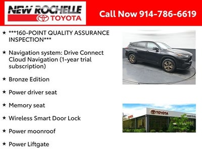 2023 Toyota Highlander Hybrid Bronze Edition