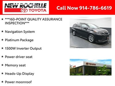2024 Toyota Sienna Platinum 7 Passenger