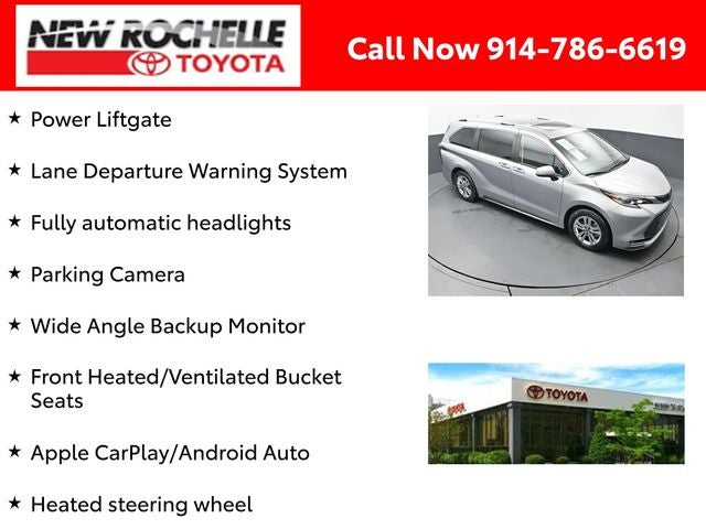 2023 Toyota Sienna Platinum 7 Passenger