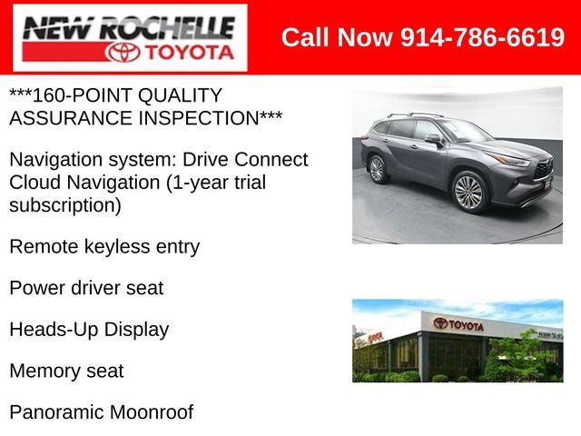 2023 Toyota Highlander Platinum