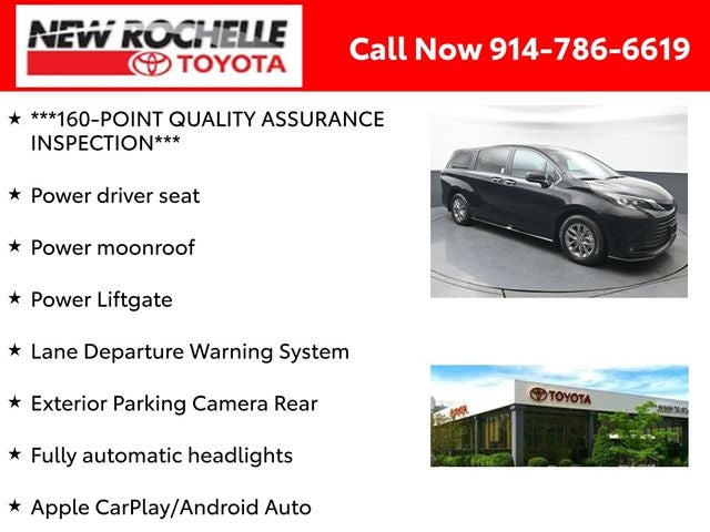 2025 Toyota Sienna XLE 7 Passenger