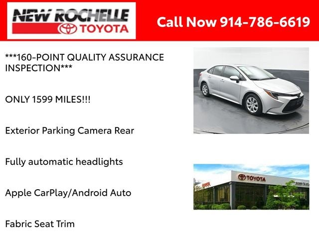 2026 Toyota Corolla LE