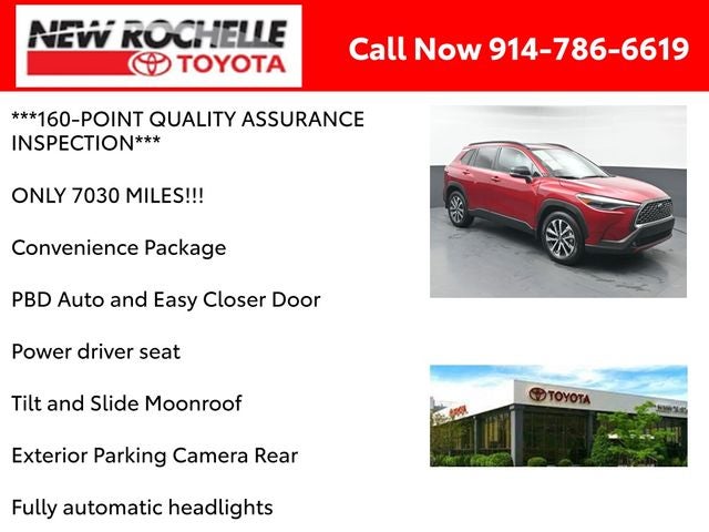 2025 Toyota Corolla Cross XLE